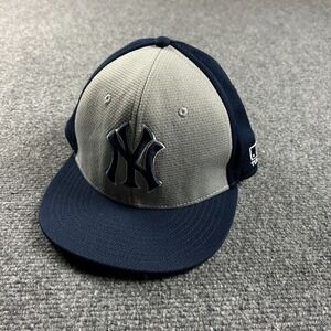 New York Yankees Cap Hat Gray Blue‎ Team MLB Youth OCSports Adjustable
